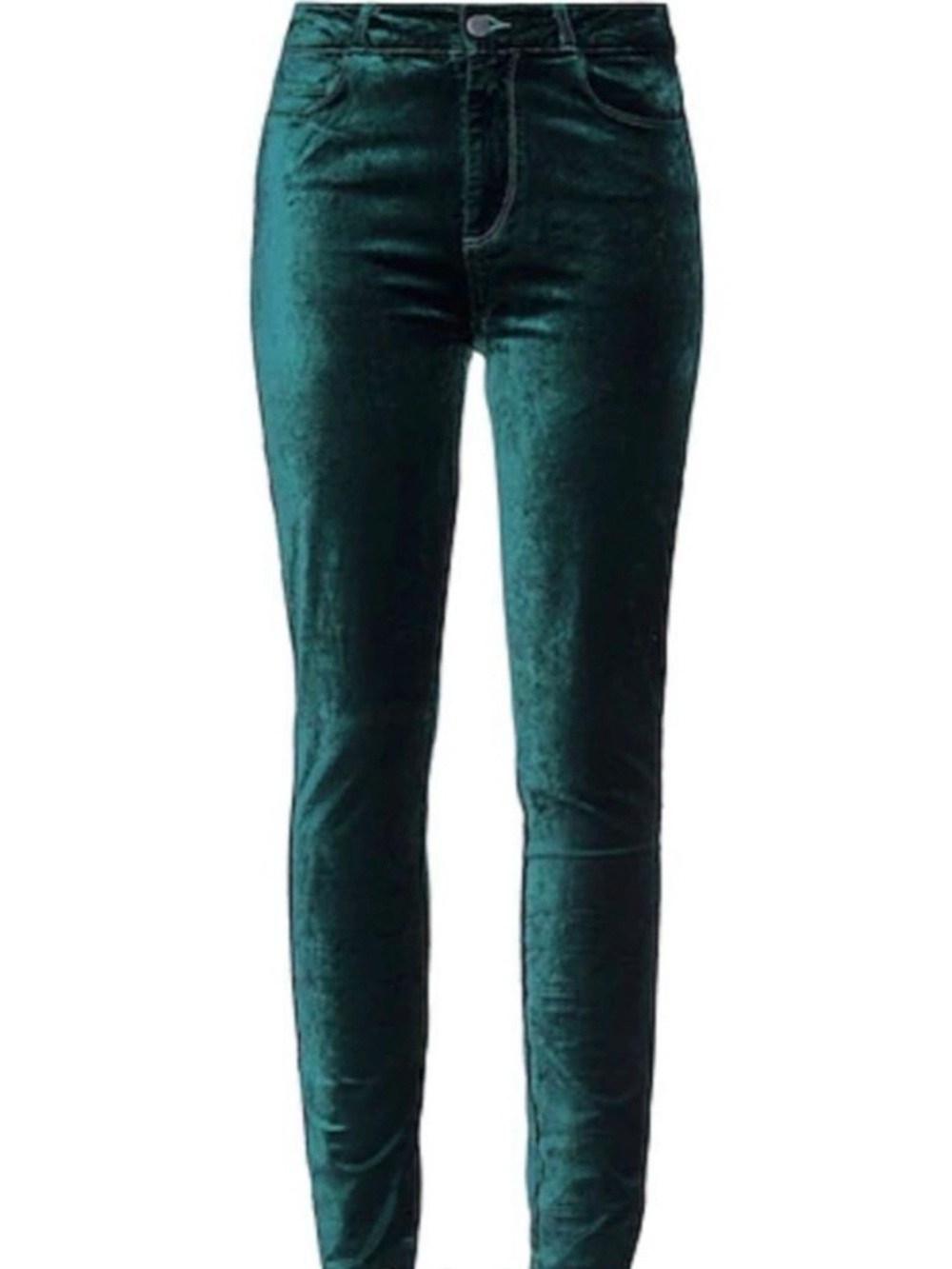 Paige Velvet Verdugo Ultra Skinny Pants, Size 25 - Picture 3 of 15